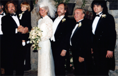 Dan Haggerty and Jimmy Hotz best men Dave Mason Wedding